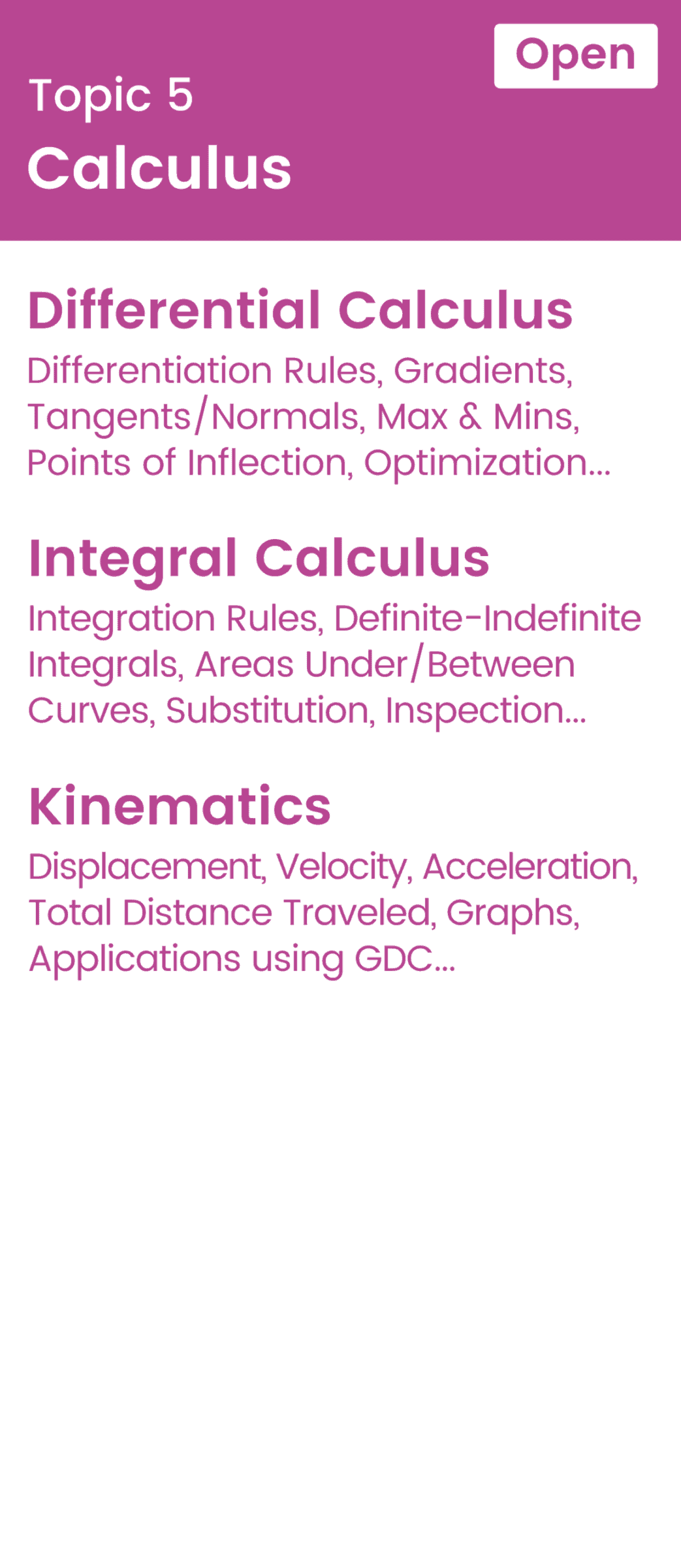 AI HL Questionbank Topic 1